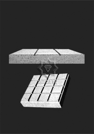 Bazalt Küptaş Desenli